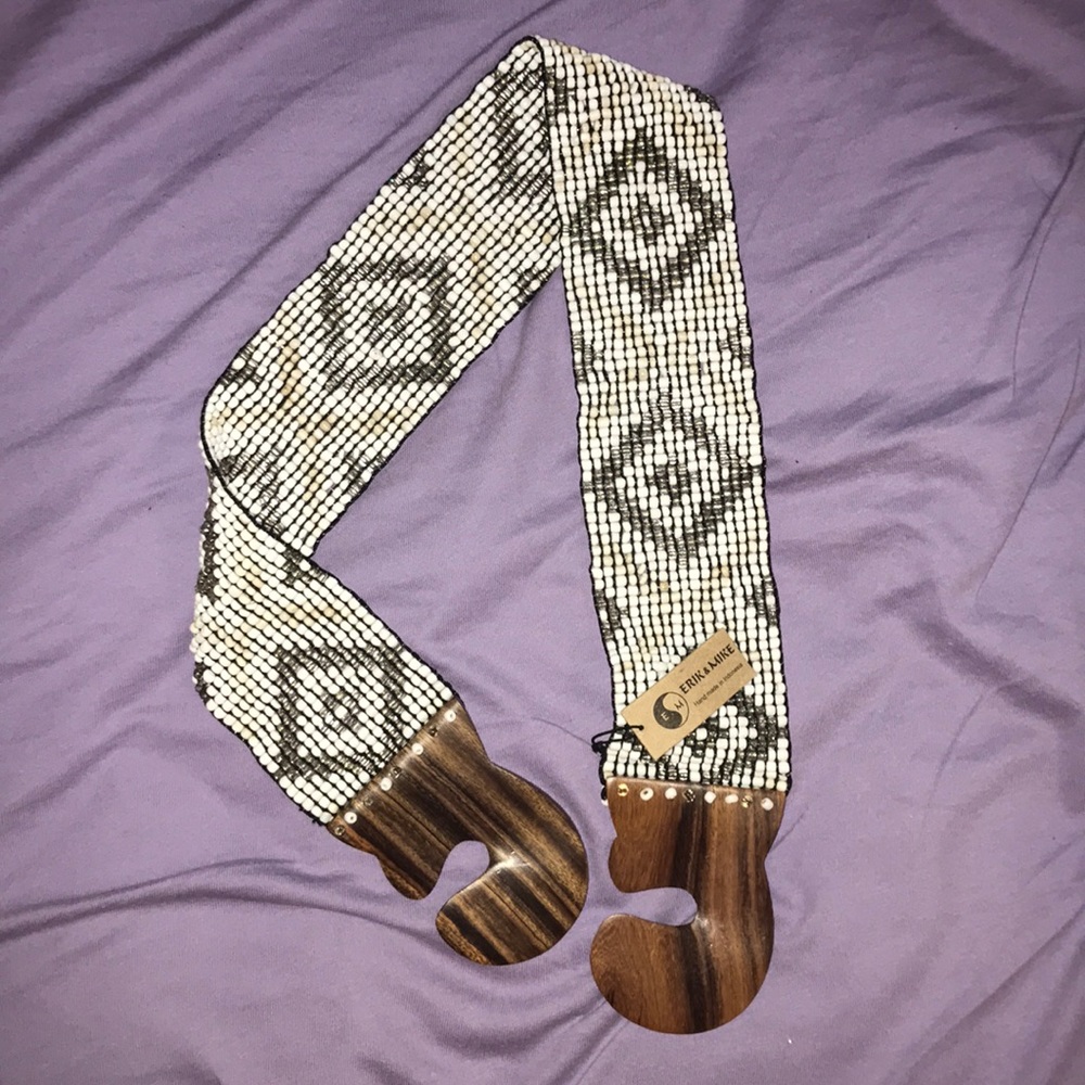 Beaded belt